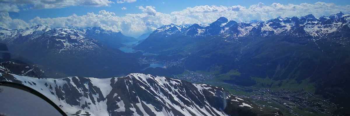 Verortung via Georeferenzierung der Kamera: Aufgenommen in der Nähe von Maloja, Schweiz in 3300 Meter